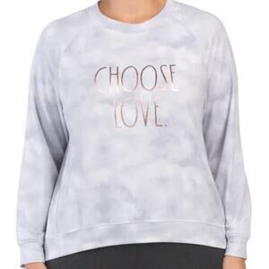 Rae Dunn Choose Love Sweatshirt Size Medium NWT